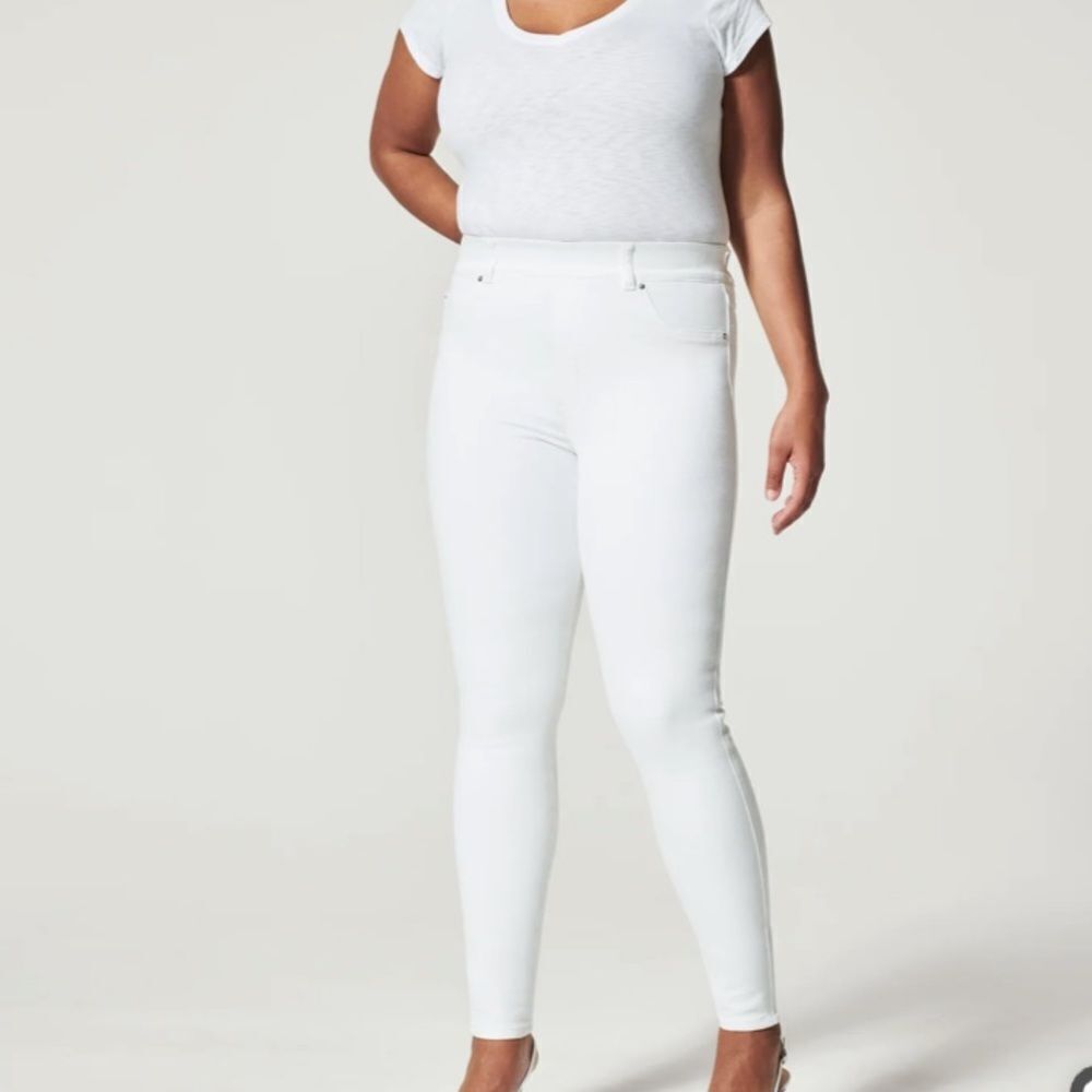 Spanx‎ Ankle Skinny Jeans, White SP Nwot